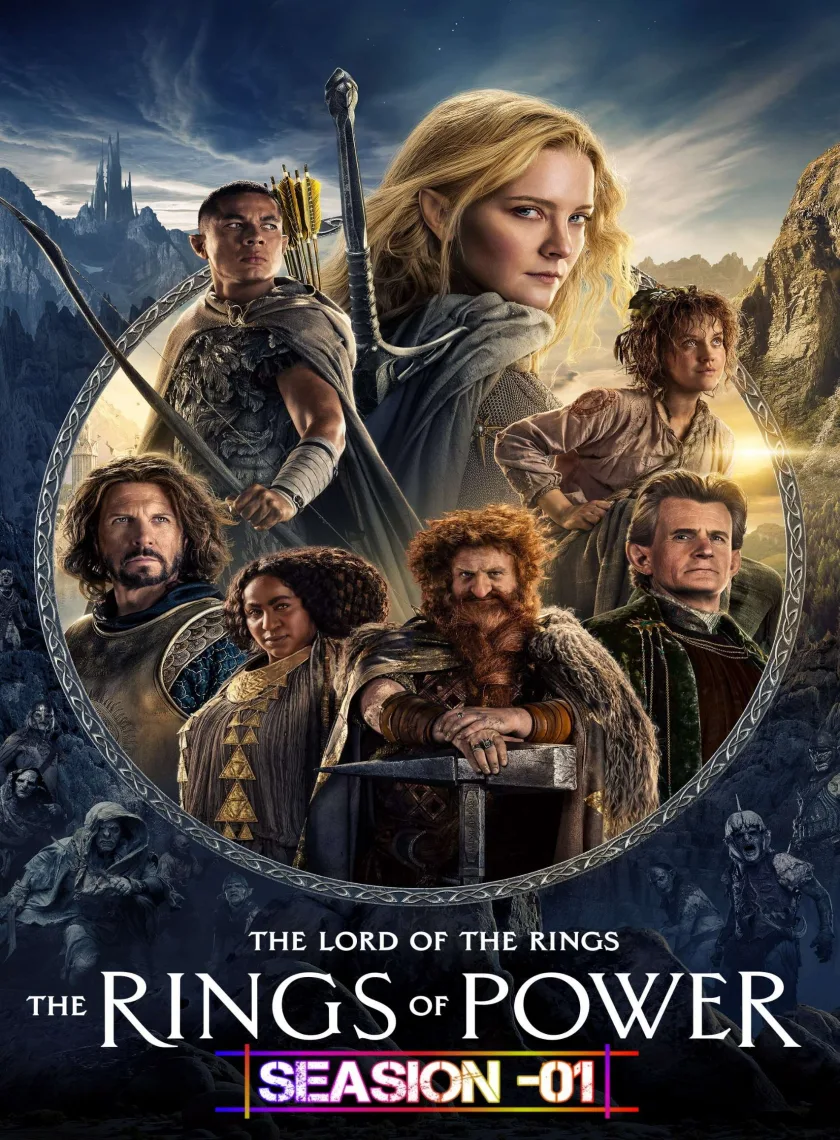 The Lord of the Rings S01 (2022) (Hindi + English) Dual Audio Completed Web Series HEVC ESub